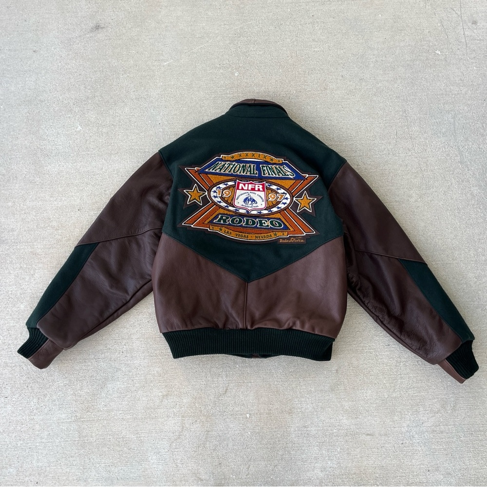 Vintage 1997 NFR National Finals Rodeo America Cripple Creek PRCA Jacket